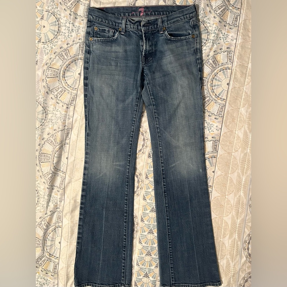 7 for all mankind bootcut jeans size 27